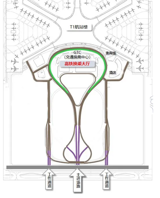 2021年8月12日青岛胶东国际机场实施转场运营-交通指南